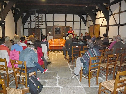 Lesung auf dem Roten Sofa (Schultenhof Mettingen) 